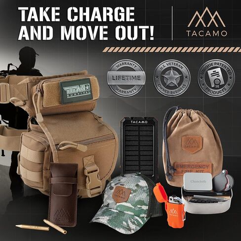 TACAMO® 10L Drop Leg Hip Bag, Drop Leg Bag for Men and Women, Small, Waterproof Tactical Drop Leg Bag, Thigh Harness Leg Bag for Men and Women, Waist Leg Bag for Tools and Kits, Men’s Thigh Bag in Saudi Arabia