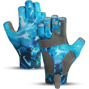 SUJAYU Fishing Gloves - Men & Women's UV Protection Sailing, Kayak, Paddling & Rowing Gloves in Saudi Arabia