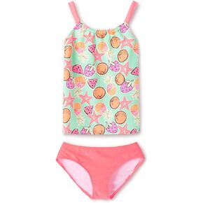 Jimmy Baha·mas Girls Swimsuits 2-PC Tankini Swimwear Halter Top with Bottoms Bathing Suit