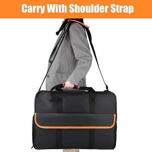 حقيبة حمل موقد Amerbro Coleman، حقيبة موقد Coleman متوافقة مع موقد تخييم الغاز Coleman، Camp Chef Everest 2 Burner Stove Camp Stove - 24.5 x 6.8 x 17.7in in Kuwait