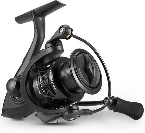 Piscifun Carbon X Ultralight Spinning Reel, Carbon Frame, 33lb Max Drag | 10+1 shielded bearings, smooth retrieve, two handle styles by size, balanced for freshwater bass and trout fishing, 500-4000 in Kuwait