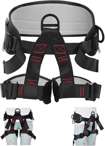 HeeJo Climbing, Safety Safe Seat Belt for Outdoor Tree Climbing, Outward Band Expanding Training Large Size,Climbing Gear in Kuwait