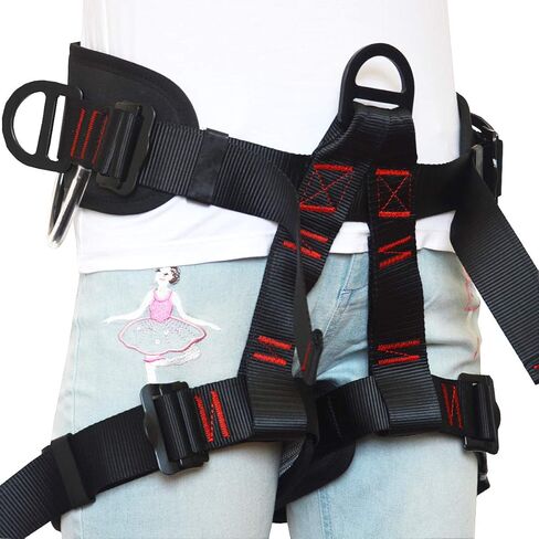 HeeJo Climbing, Safety Safe Seat Belt for Outdoor Tree Climbing, Outward Band Expanding Training Large Size,Climbing Gear in Kuwait