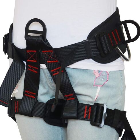 HeeJo Climbing, Safety Safe Seat Belt for Outdoor Tree Climbing, Outward Band Expanding Training Large Size,Climbing Gear in Kuwait