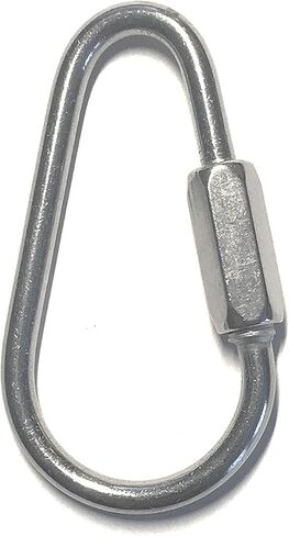 Stainless Steel 316 Pear Shape Quick Link 5/32" (4mm) Marine Grade in Saudi Arabia