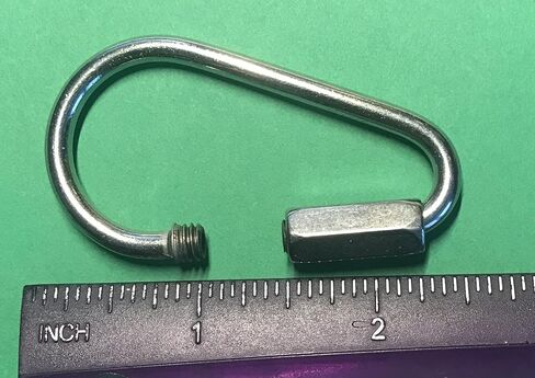 Stainless Steel 316 Pear Shape Quick Link 5/32" (4mm) Marine Grade in Saudi Arabia