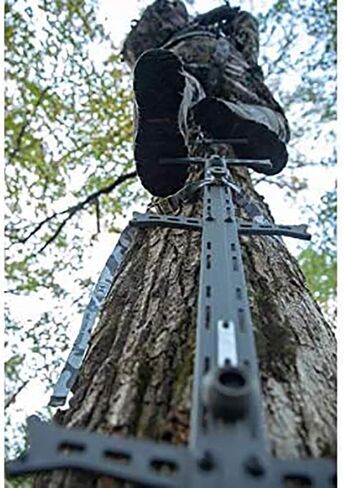 Hawk Combat Hang-On Hunting Tree Stand Platform Adjustable Treestand Accessory and Equipment for Game and Shooting in Saudi Arabia