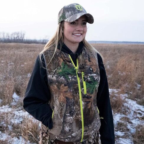 TIDEWE Women’s Lightweight Heated Vest with Battery Pack for Hunting/Hiking in Saudi Arabia