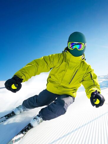 SATINIOR 1 Hole Knitted Full Face Cover Adult Winter Ski Balaclava for Outdoors in Saudi Arabia