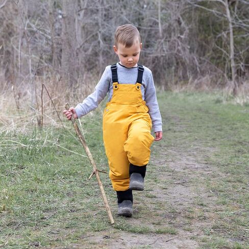 JAN & JUL Waterproof Fleece Lined Bib Snow Pants, Adjustable Overalls for Toddlers and Kids in Saudi Arabia