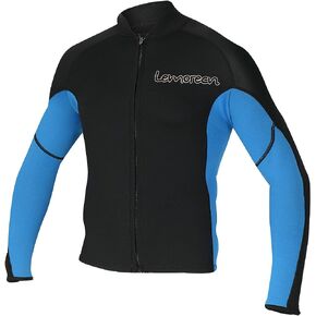 سترة Lemorecn للرجال مقاس 2 مم لبدلات الغوص بأكمام طويلة من النيوبرين in Kuwait