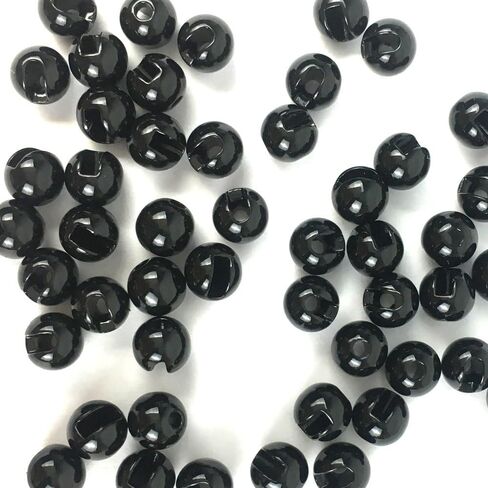 Aventik Think Fast Think Deep Beads 50pc Tungsten Beads Slotted Fly Tying Materials 10 Colors / 5 Sizes Jig Hooks Fly Fishing in Kuwait