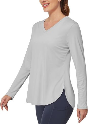 G4Free UPF 50+ Sun Shirts for Women Long Sleeve Workout Tops SPF UV Protection Shirts for Hiking Athletic Running Gym in Saudi Arabia