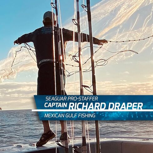 Seaguar Blue Label Big Game 100% Fluorocarbon Fishing Line, 130lb Break Strength, 110yds, Clear - 130FC110 in Saudi Arabia
