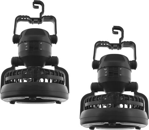 Wakeman LED Lantern, 2 in 1 Battery Powered Fan and Lantern Collection Outdoors in Kuwait