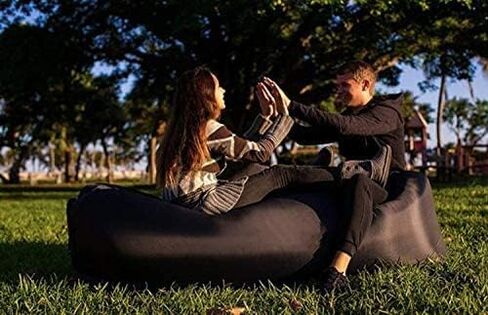Pacheungt Inflatable Lounger Air Sofa Hammock-Portable,Water Proof& Anti-Air Leaking Design-Ideal Couch for Backyard Lakeside Beach Traveling Camping Picnics & Music Festivals Camping Compression in Saudi Arabia