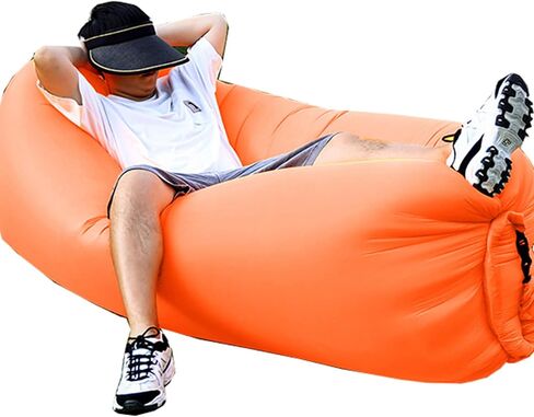 Pacheungt Inflatable Lounger Air Sofa Hammock-Portable,Water Proof& Anti-Air Leaking Design-Ideal Couch for Backyard Lakeside Beach Traveling Camping Picnics & Music Festivals Camping Compression in Saudi Arabia
