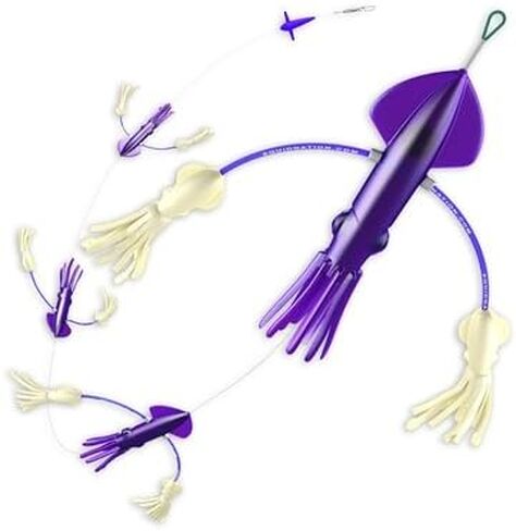 Flippy Floppy Thing Fishing Daisy Chain Tuna & Marlin Magnet by Squidnation in Saudi Arabia