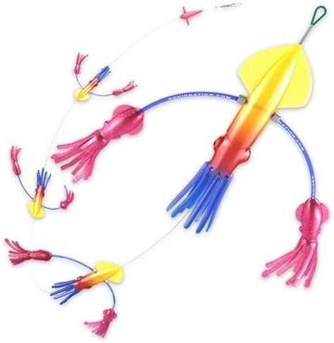Flippy Floppy Thing Fishing Daisy Chain Tuna & Marlin Magnet by Squidnation in Saudi Arabia