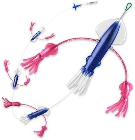 Flippy Floppy Thing Fishing Daisy Chain Tuna & Marlin Magnet by Squidnation in Saudi Arabia