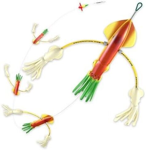 Flippy Floppy Thing Fishing Daisy Chain Tuna & Marlin Magnet by Squidnation in Saudi Arabia