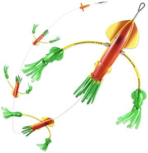 Flippy Floppy Thing Fishing Daisy Chain Tuna & Marlin Magnet by Squidnation in Saudi Arabia