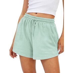 AUTOMET Womens Sweat Shorts Casual Summer Athletic Shorts Elastic Comfy Shorts High Waist Shorts Fall Fashion Clothes 2023