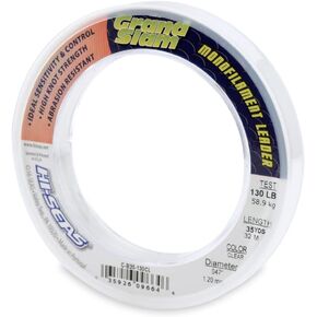 HI-SEAS Grand Slam Monofilament Fishing Leader - Superior Strong Clear Black, for Freshwater & Saltwater Big Game Bottom Fishing, Trolling in Saudi Arabia