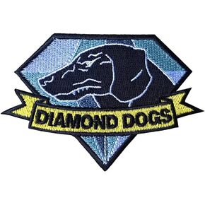 Military Morale Diamond Dogs and Metal Gear Solid Fox Patch (3pcs) in Saudi Arabia