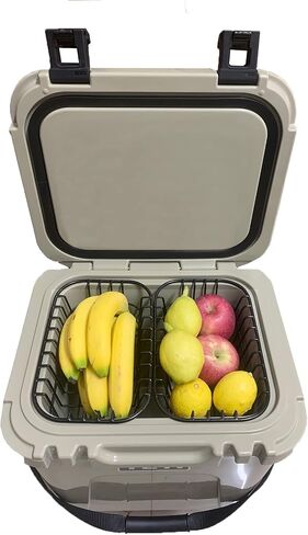 Cooler Basket Compatible with YETI Roadie 24 and Yeti Roadie 32, Dry Goods Wire Cooler Rack Storage Will Keep Smaller Items Dry and Stay Goods High for Roadie 24,32 Ice Chest Good to Hold Fruit, etc. in Saudi Arabia