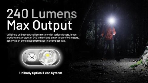 Nitecore HA11 Ultra Lightweight Dual Beam AA Headlamp- 240 Lumens in Saudi Arabia