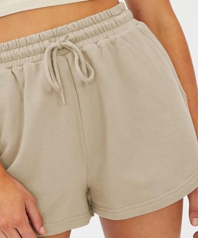 AUTOMET Womens Sweat Shorts Casual Summer Athletic Shorts Elastic Comfy Shorts High Waist Shorts Fall Fashion Clothes 2023 in Saudi Arabia