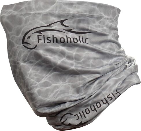 قناع وجه لصيد الأسماك من Fishholic، قناع للرقبة للصيد - 3 ألوان - UPF50+ للحماية من الشمس، قناع للرقبة لصيد السمك in Kuwait