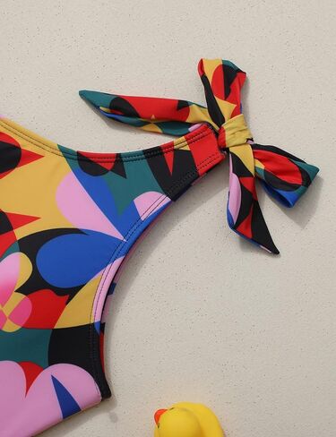 ملابس سباحة للفتيات من Ribabz، بدلات استحمام للفتيات بكتف واحد وقطعة واحدة in Kuwait