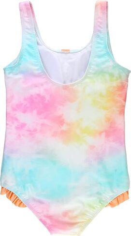 بدلة سباحة RuffleButts للفتيات من قطعة واحدة مع حماية من أشعة الشمس بعامل حماية من أشعة الشمس 50+ in Kuwait