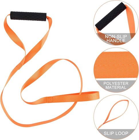 WXJ13 حبل صيد غزال برتقالي مكون من 3 قطع مع مقبض مريح، مناسب للصيادين لسحب الخشب والحيوانات الكبيرة in Kuwait