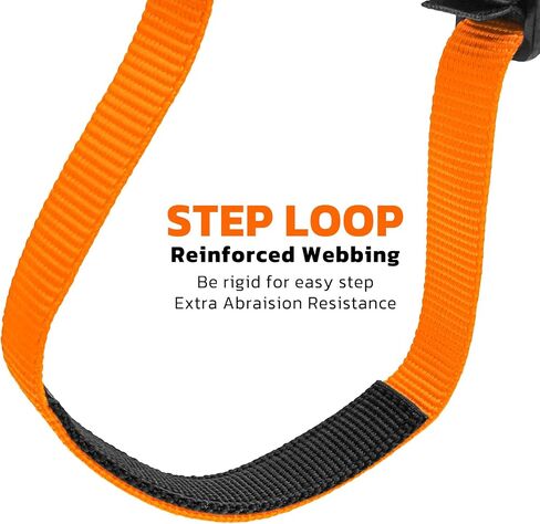 GM CLIMBING Foot Loop Ascender Sling Adjustable for Rope Ascending Climbing Arborist Caving Aid Climbing Gear SRT Rope Walking Frog Ascending in Kuwait