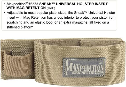 Maxpedition Gear Sneak Universal Holster Insert with Mag Retention in Kuwait
