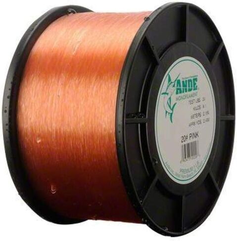Ande A18-12GE Premium Monofilament, 1/8-Pound Spool, 12-Pound Test, Bright Green Finish in Saudi Arabia