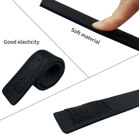 6 Pcs Fishing Rod Wrap Straps Stretchy Fishing Pole Belts Fishing Tackle Ties for Bundle Organize All Fishing Rods in Saudi Arabia