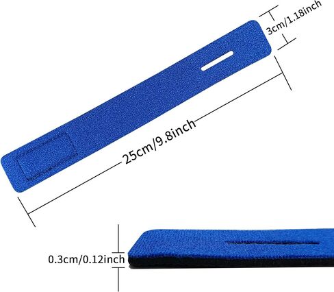 6 Pcs Fishing Rod Wrap Straps Stretchy Fishing Pole Belts Fishing Tackle Ties for Bundle Organize All Fishing Rods in Saudi Arabia