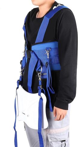 VGEBY Adjustable Fishing Belly Waist Rod Fighting Belt Support Harness Fishing Pole Fixing Belt Rod Holder Bicyclelight Other Fishing Tools and Accessories in Saudi Arabia
