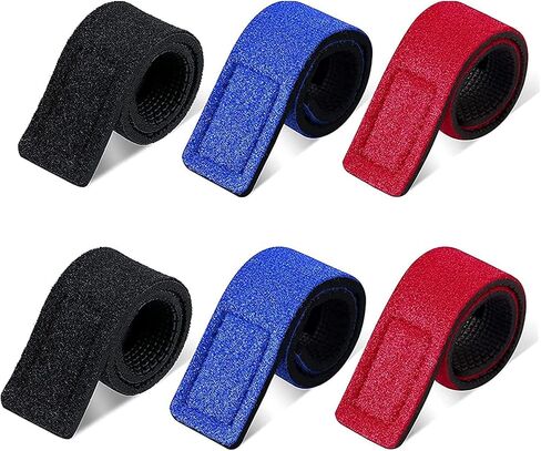 Sunyuer 6Pcs Fishing Rod Wrap Straps, Magic Tape Strap Fishing Rod, Fishing Rod Belts Ties Strap, Fishing Tackle Ties for All Fishing Rods in Saudi Arabia