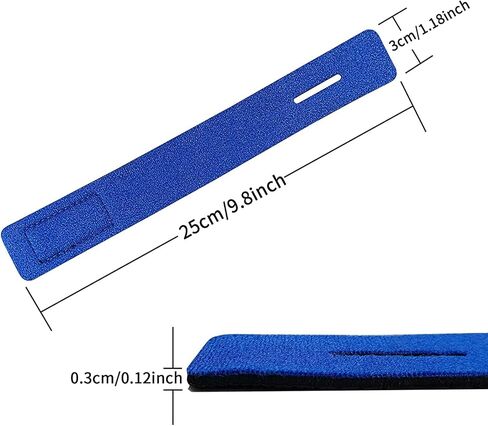 Sunyuer 6Pcs Fishing Rod Wrap Straps, Magic Tape Strap Fishing Rod, Fishing Rod Belts Ties Strap, Fishing Tackle Ties for All Fishing Rods in Saudi Arabia