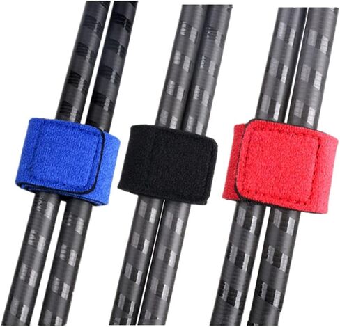 Sunyuer 6Pcs Fishing Rod Wrap Straps, Magic Tape Strap Fishing Rod, Fishing Rod Belts Ties Strap, Fishing Tackle Ties for All Fishing Rods in Saudi Arabia
