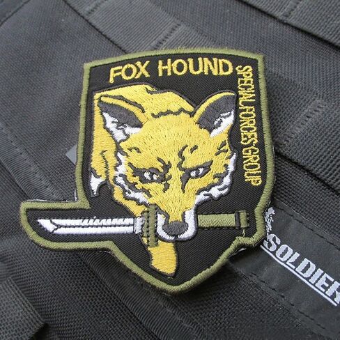 Military Morale Diamond Dogs and Metal Gear Solid Fox Patch (3pcs) in Kuwait