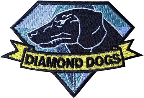 Military Morale Diamond Dogs and Metal Gear Solid Fox Patch (3pcs) in Kuwait