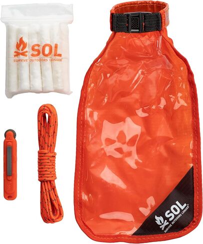 Survive Outdoors Longer Survival Fire Lite Kit & Dry Bag (Pack of 2) in Saudi Arabia
