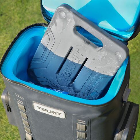 TOURIT Long Lasting Large Ice Pack for Coolers Reusable Ice Block for Lunch Box Refreezable Cooler Packs for Camping, Beach, Picnics, Fishing and More in Saudi Arabia