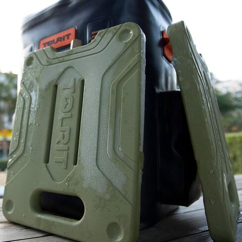TOURIT Long Lasting Large Ice Pack for Coolers Reusable Ice Block for Lunch Box Refreezable Cooler Packs for Camping, Beach, Picnics, Fishing and More in Saudi Arabia